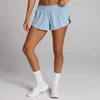 Short de running tissé MP 3" femme - Bleu denim