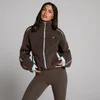 Veste zippée en polaire MP pour femme - Chocolat
