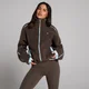 Veste zippée en polaire MP pour femme - Chocolat