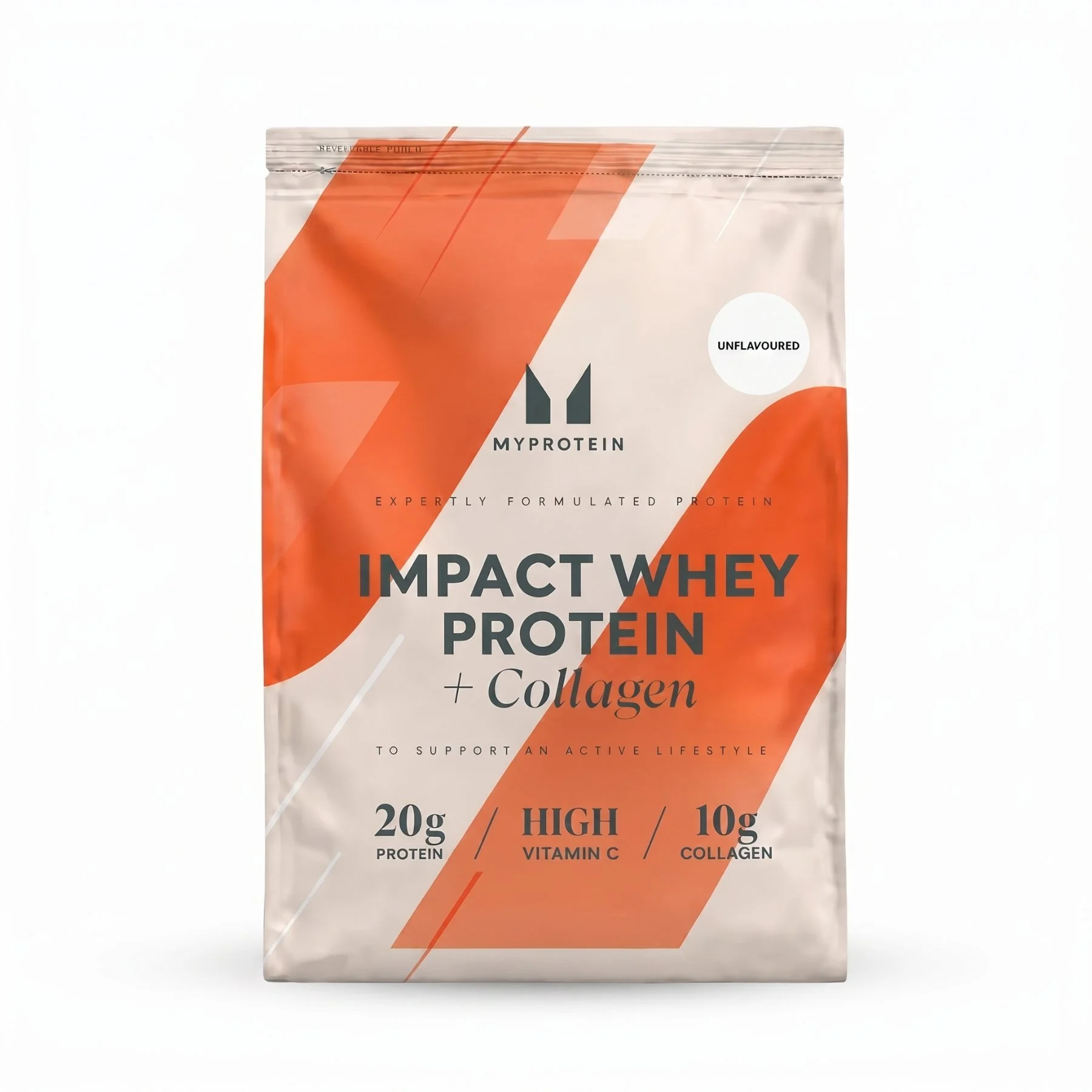 Impact Whey Protein - 2.07kg - 90portions - Unflavoured (+Collagen)Image1