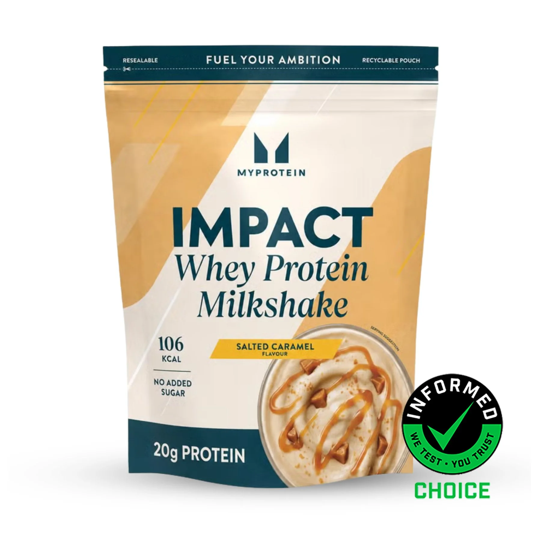 Impact Whey Protein - 2610g - 90portions - Salted Caramel (Milkshake)Image1