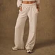 Jogging MP X Tatiana toucher doux taille haute jambe droite femme - Flocons d'avoine