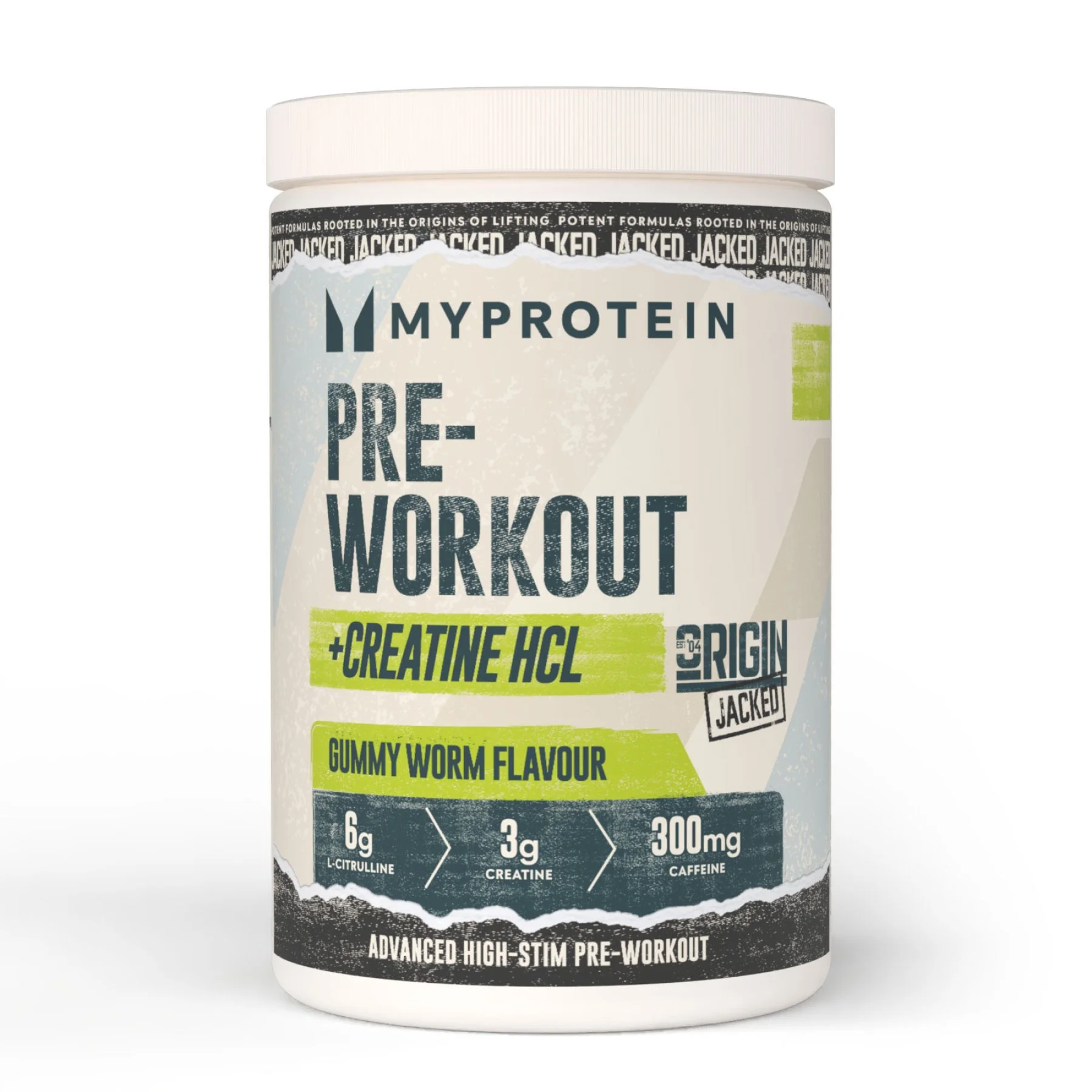 Origin Jacked Pre-Workout - 25portions - Gummy WormImage1