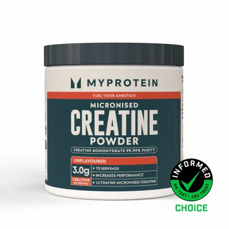 Créatine micronisée en poudre