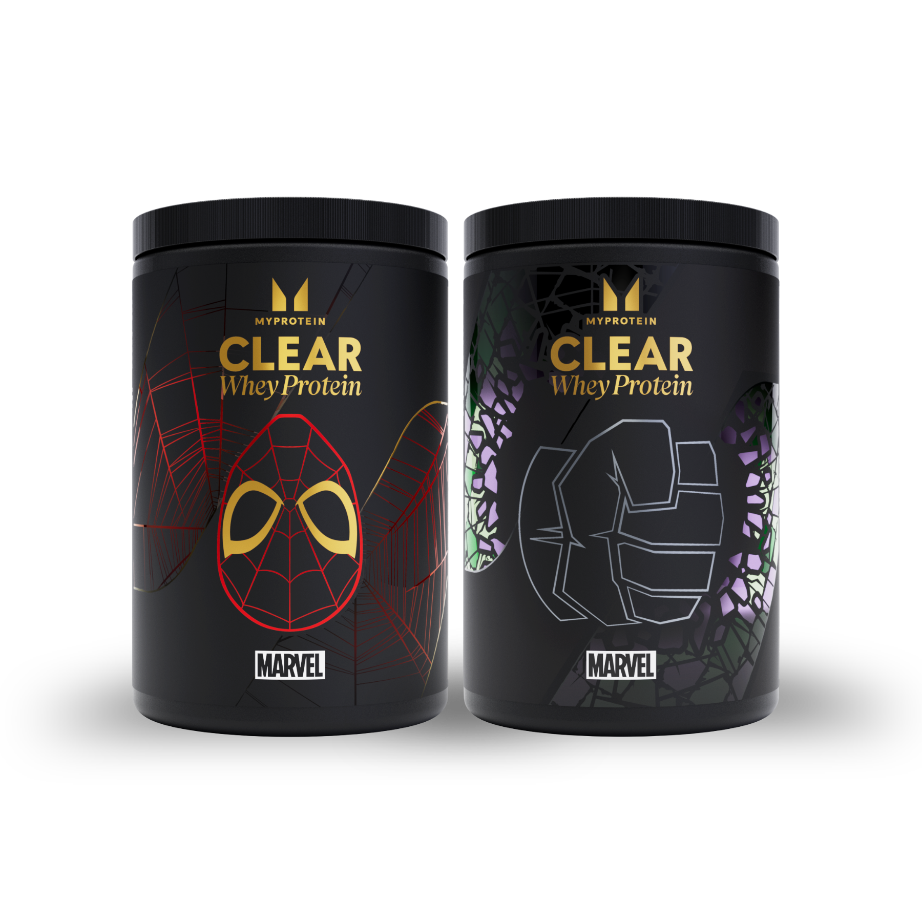 Myprotein Marvel Duo Bundle - 2 x 20portions - Green Plum & Kiwi / Raspberry & Strawberry Image1