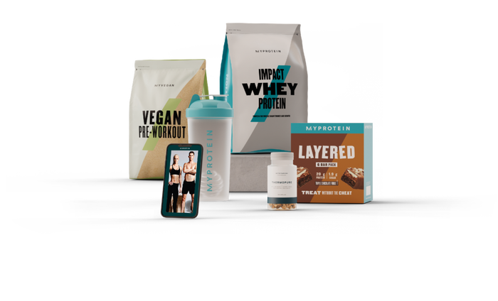 Un mélange de produits protéinés de Myprotein pour perdre du poids.