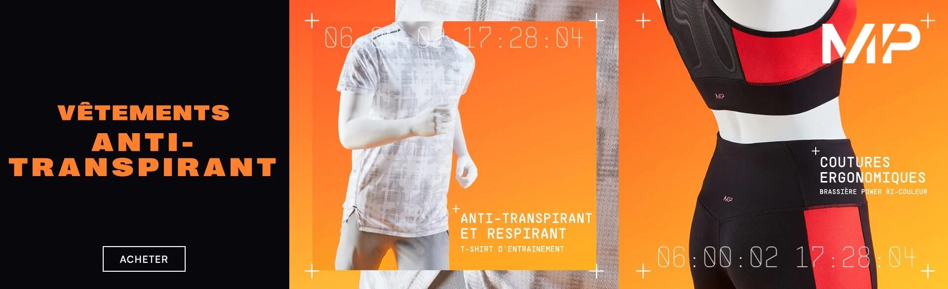 vetements anti transpiration