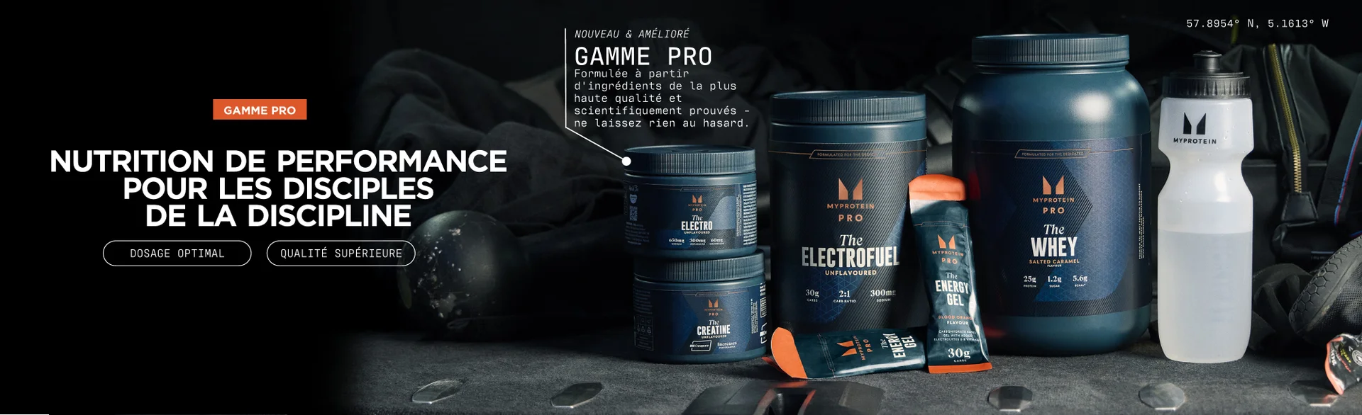 Myprotein official Pro range