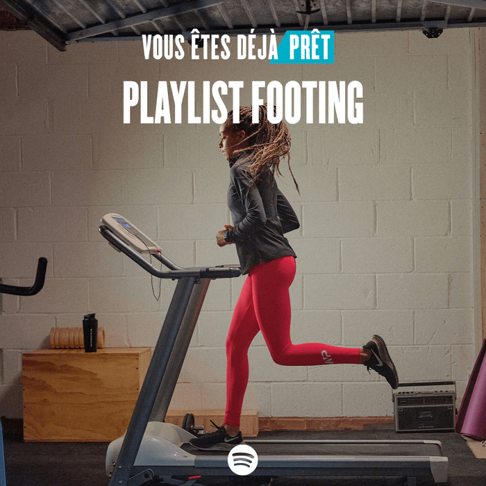 A woman doing a backbend pose on a yoga mat with the words 'You're Already Ready - Yoga Playlist' overlaying.
