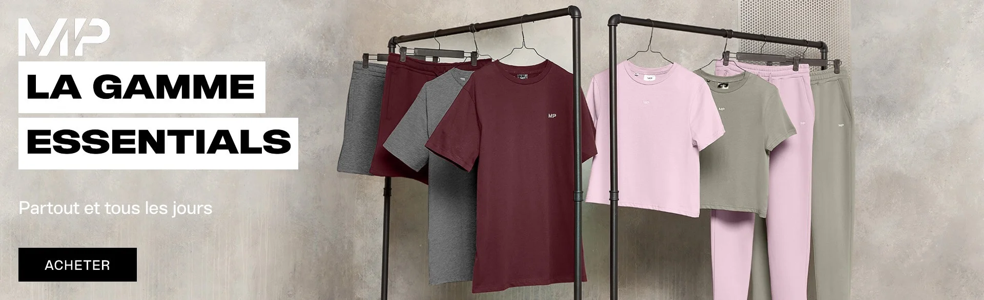 La gamme essentials